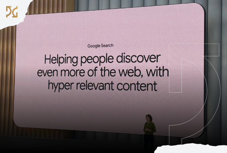 Google Head of Search Elizabeth Reid at Google I/O 2025.